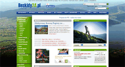 Desktop Screenshot of beskidy24.pl