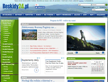 Tablet Screenshot of beskidy24.pl